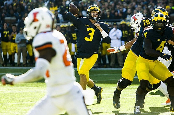 Wilton Speight (3), Erik Magnuson (78), and De'Veon Smith (4)