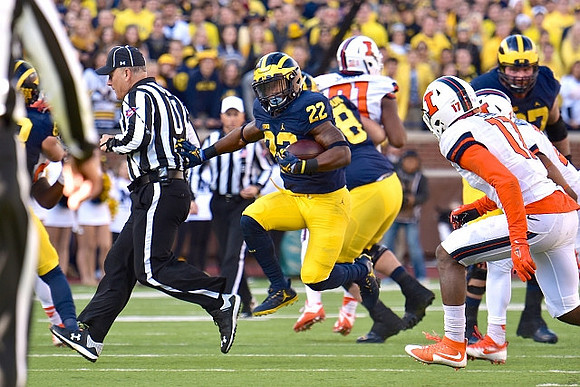 Karan Higdon (22)