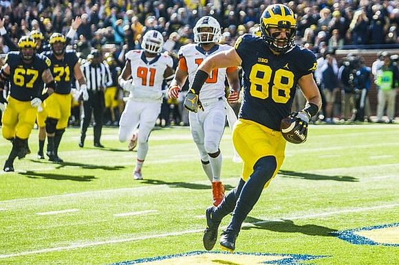 Kyle Kalis (67), Ben Braden (71), and Jake Butt (88)