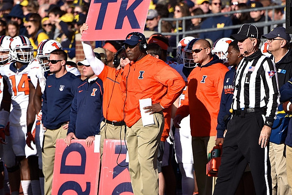Illinois Head Coach Lovie Smith