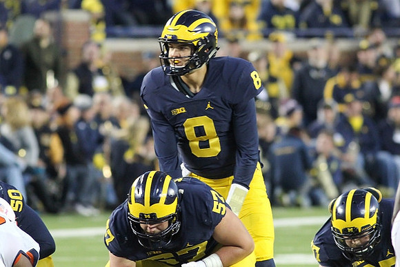 Michael Onwenu (50), Patrick Kugler (57), and John O'Korn (8)