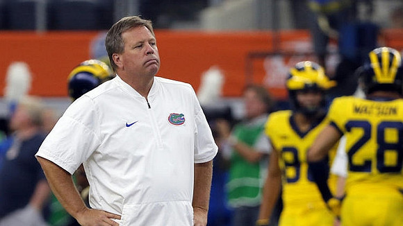 Florida Head Coach Jim McElwain