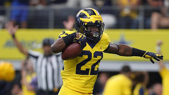 Karan Higdon (22)