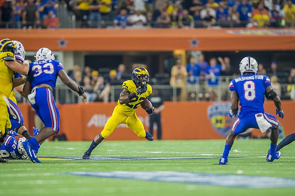 Karan Higdon (22)