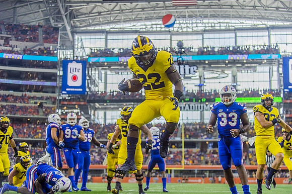 Karan Higdon (22)