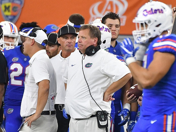 Florida Head Coach Jim McElwain