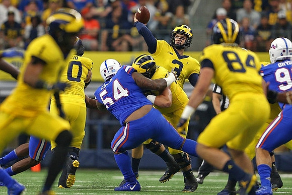 Kekoa Crawford (1), Nolan Ulizio (70), Wilton Speight (3), and Sean McKeon (84)