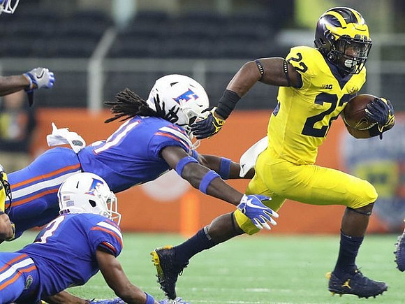 Karan Higdon (22)