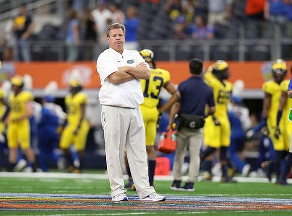 Florida Head Coach Jim McElwain