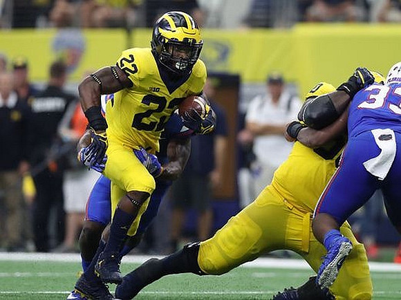 Karan Higdon (22)