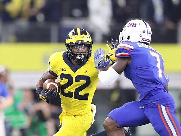 Karan Higdon (22)