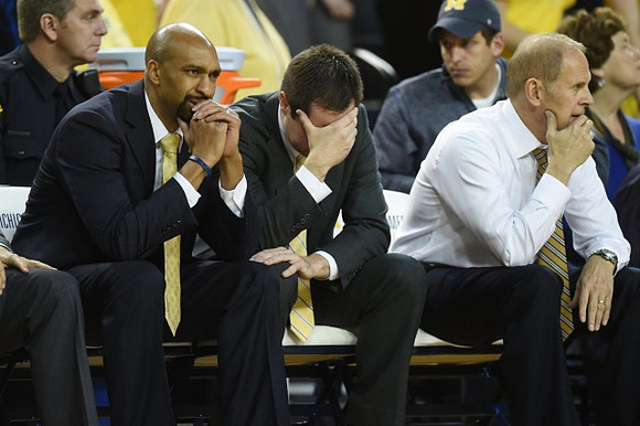 Saddi Washington, Billy Donlon, and John Beilein