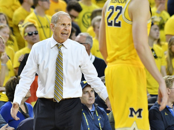 John Beilein and Duncan Robinson (22)