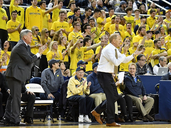 Jeff Meyer and John Beilein