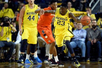 Max Bielfeldt (44) and Caris LeVert (23)