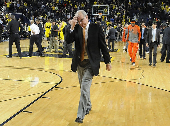 Syracuse Head Coach Jim Boeheim