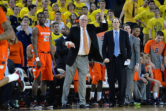 Syracuse Head Coach Jim Boeheim