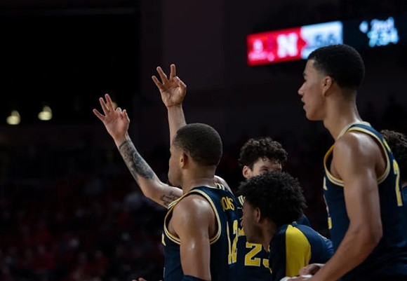 DeVante' Jones (12), Brandon Johns Jr. (23), Jace Howard (25), and Caleb Houstan (22)