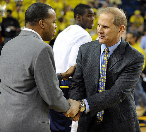 Tommy Amaker and John Beilein