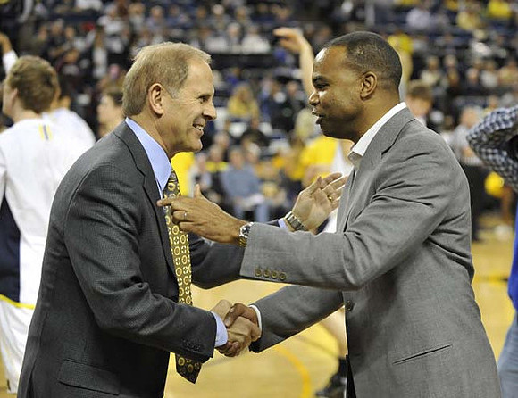 John Beilein and Tommy Amaker