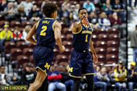 Jordan Poole (2) and Charles Matthews (1)