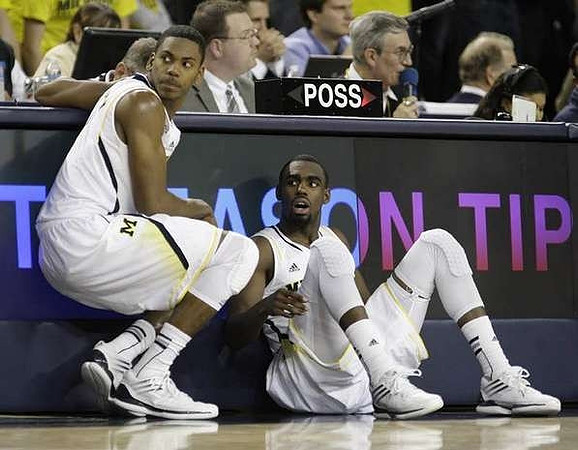 Glenn Robinson III (1) and Tim Hardaway Jr. (10)