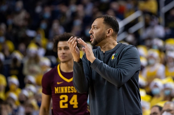 Minnesota Head Coach Ben Johnson