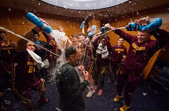 Minnesota Head Coach Ben Johnson
