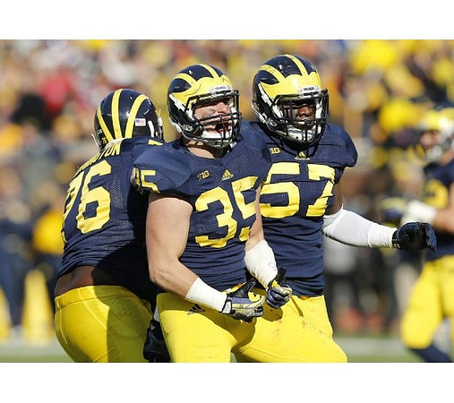 Quinton Washington (76), Joe Bolden (35), and Frank Clark (57)