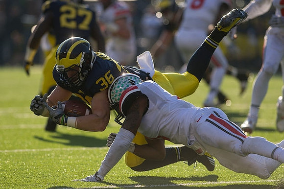Derrick Green (27) and Joe Kerridge (36)