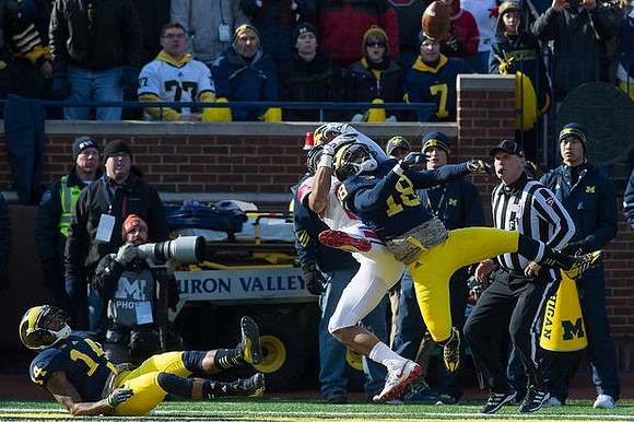 Josh Furman (14) and Blake Countess (18)