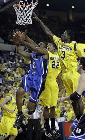 Jevohn Shepherd (22), Manny Harris (3), and Stu Douglass (1)