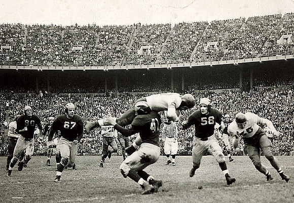 1944 Season-Ohio State: Arthur Renner (80), George Burg (67), Gene Derricotte (41), and Harold Watts (58)