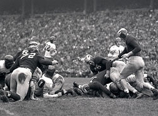 1943 Season-Ohio State: Clement Bauman (72) and William Culligan (46)