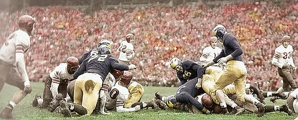 1943 Season-Ohio State: Clement Bauman (72) and William Culligan (46)