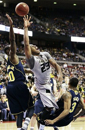 Tim Hardaway Jr. (10) and Trey Burke (3)