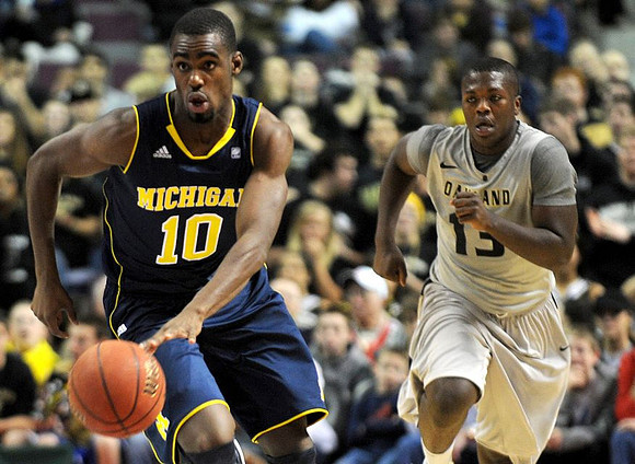 Tim Hardaway Jr. (10) and Laval Lucas-Perry (13)