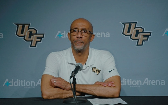 Central Florida Head Coach Johnny Dawkins