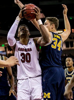 Mark Donnal (34) and Muhammad-Ali Abdur-Rahkman (12)