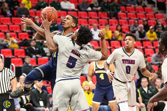 Charles Matthews (1) and Isaiah Livers (4)
