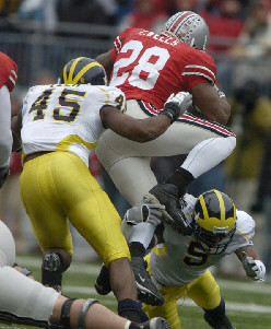 Charles Stewart (5) and Obi Ezeh (45)