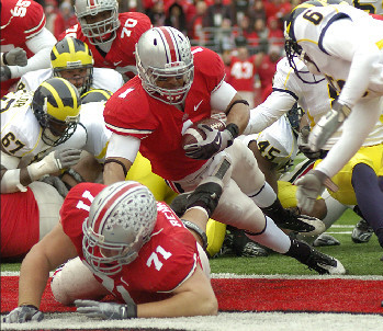 Terrance Taylor (67), Mike Martin (68), Obi Ezeh (45), and Donovan Warren (6)