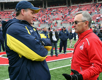 Jim Tressel and Rich Rodriguez