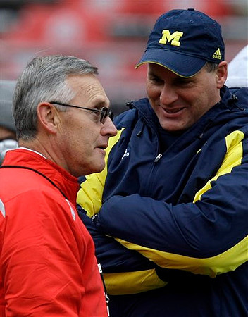 Jim Tressel and Rich Rodriguez