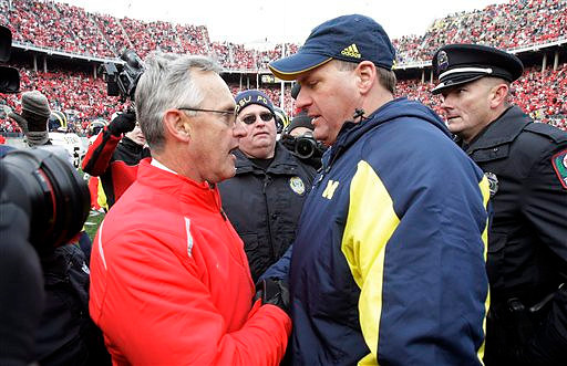 Jim Tressel and Rich Rodriguez
