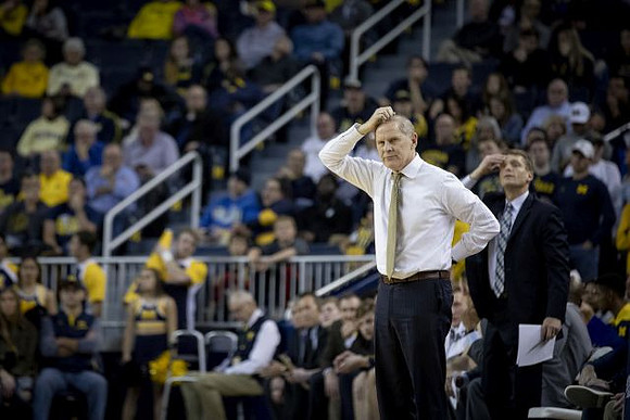 John Beilein and Luke Yaklich