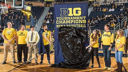 20118 Big Ten Tournament Championship Banner