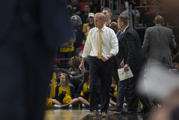 John Beilein and Luke Yaklich