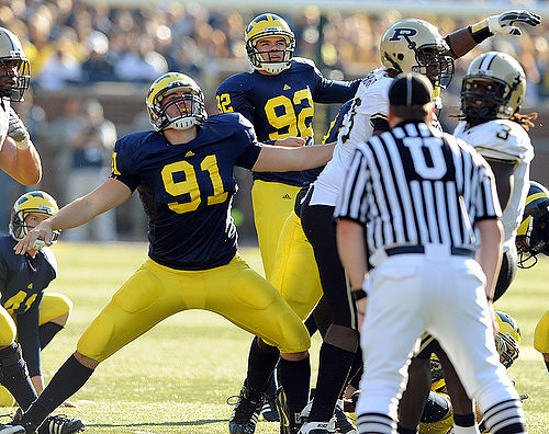 Zoltan Mesko (41), Tom Pomarico (91), and Jason Olesnavage (92)