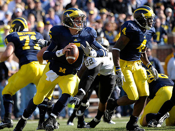 Mark Ortmann (71), Tate Forcier (5), Brandon Minor (4), and David Moosman (60)